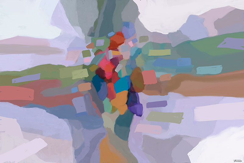 escalating hues II Version I